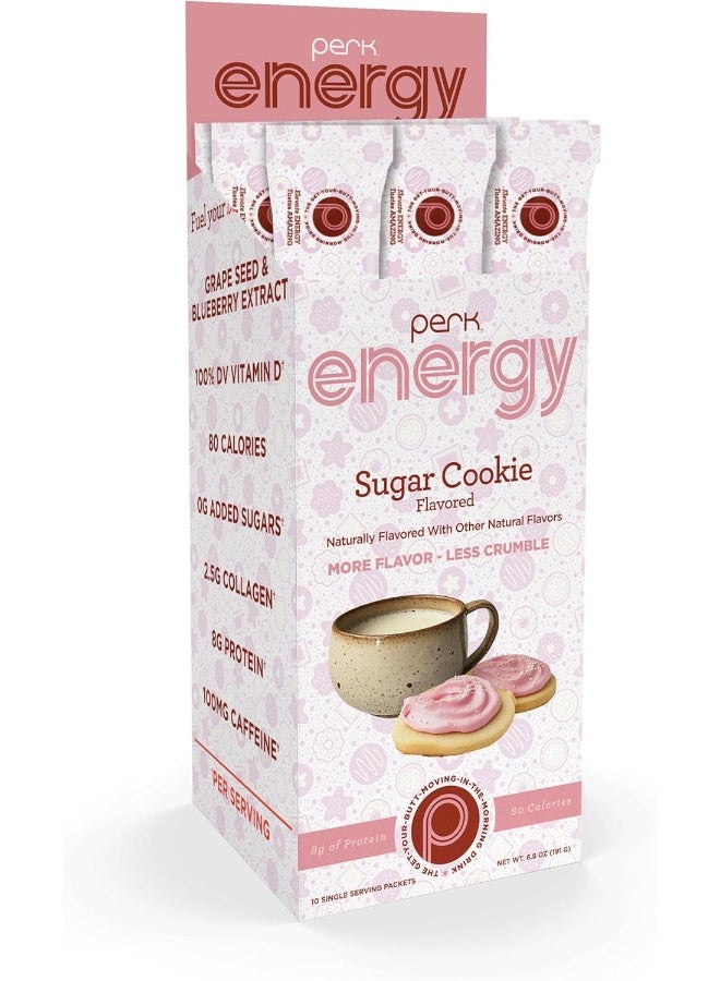 PERK Energy Original Sugar Cookie Flavored Drink Powder - Image 2